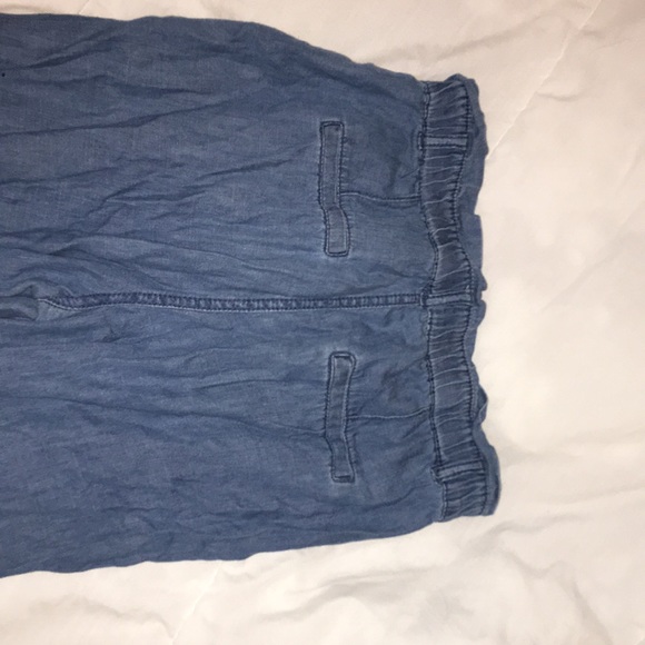 Thin Denim Paperbag Jeans - Picture 5 of 6